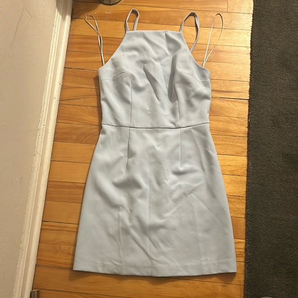French Connection light blue dress 4 - Picture 1 of 5
